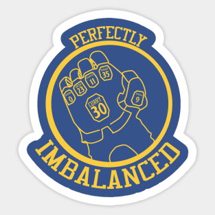 Golden State Warriors - Infinity Guantlet Crossover Sticker